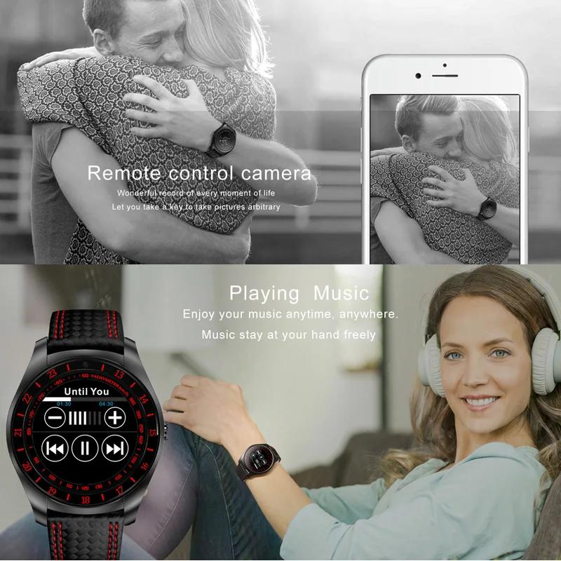 Bluetooth Smart Watch V10 Color IPS Heart Rate Monitor Smartwatch Dial Call GSM TF Card Camera Passometer Wristwatch PK GT08 V9