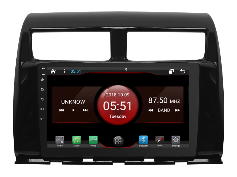 Best DSP android 8.1 gps navigation for HONDA MyviICON Navirider car multimedia player stereo radio tape recorder headunit 1