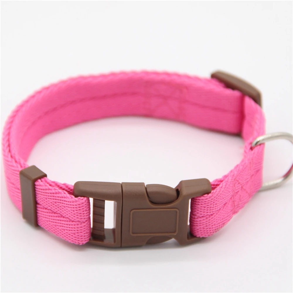 

Adjustable Pet Collar Dog Collar For Pet Tactical Dog Collar Training Nylon 4 Colors Size S/M/L/XL Drop Shipping