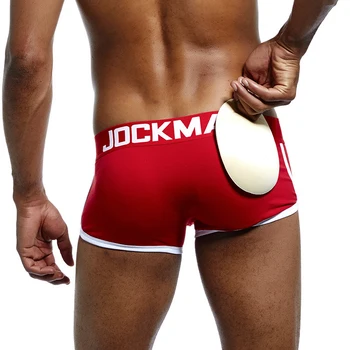 

AIIOU Men Cotton Underwear Boxer Shorts Solid Color Pouch Comfortable Breathable Casual Home Underpants Men Boxer Underwear