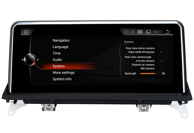 Discount 10.25" Android 4.4 Car Multimedia Player GPS Navigation for BMW X5 E70 X6 E71 2007-2013 w/ BT DVD SD USB AUX WiFi 4Core 1280*480 12