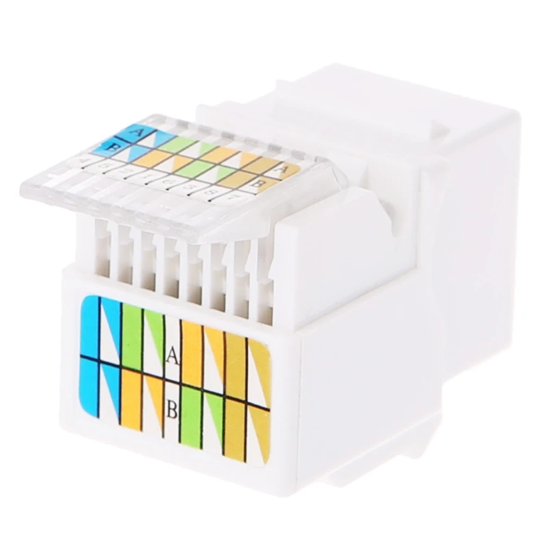 5 Pcs RJ45 Jack Socket Cat6 Network Ethernet Connection Adapter Tool-Less Module 10166 5 Pcs RJ45 Jack Socket Cat6 Network Ethernet Connection Adapter Tool-Less Module 10166