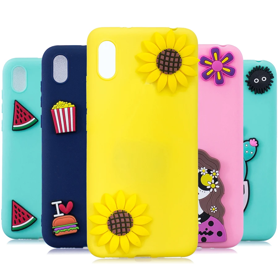 Redmi 7 7A чехол для Xiaomi Note задняя крышка на Redmi7A Coque силиконовый 3D милый мультяшный