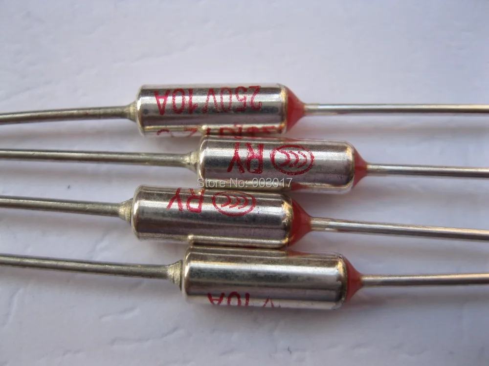 10 Pcs Per Lot Microtemp Thermal Fuse 172C Cutoff 10A 250V HOT Sale HIGH Quality AliExpress