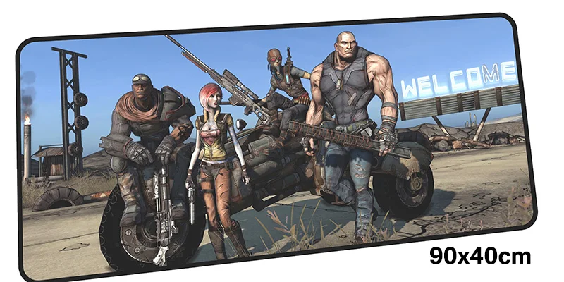 Коврик для мыши Borderlands gamer 900x400 мм notbook коврик для мыши большой игровой коврик для мыши с изображением большой профессиональный коврик для мыши Коврик для мыши стол для компьютера padmouse - Цвет: Size 900x400X2MM