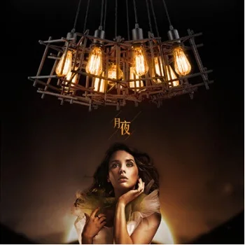 

Amercian Loft Style Edison Industrial Droplight Iron Vintage Pendant Light Fixtures For Dining Room Hanging Lamp Home Lighting