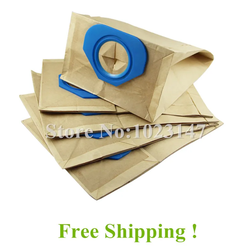 6 pieces/lot Vacuum Cleaner Paper Dust Bags Filter Bag For Nilfisk
