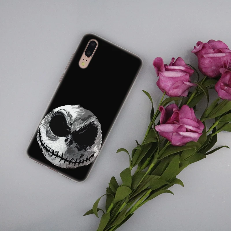 Мягкий силиконовый чехол Jack skellington для huawei P30 P20 P10 P9 P8 Lite P30 P20 Pro Mini P Smart Plus Модный чехол