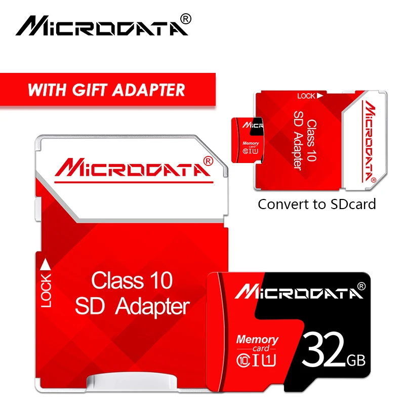 Высокоскоростная карта флэш-памяти класса 10 micro sd карта s 8 Гб 16 Гб sdcard Micro sd карта 32 Гб 64 Гб 128 Гб mini TF карта Бесплатный SD адаптер