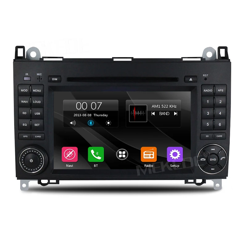 Excellent HD 2din Car DVD GPS Head unit for Mercedes Benz B200 A B Class W169 W245 Viano Vito W639 Sprinter W906 3G Bluetooth Radio+MAP 11