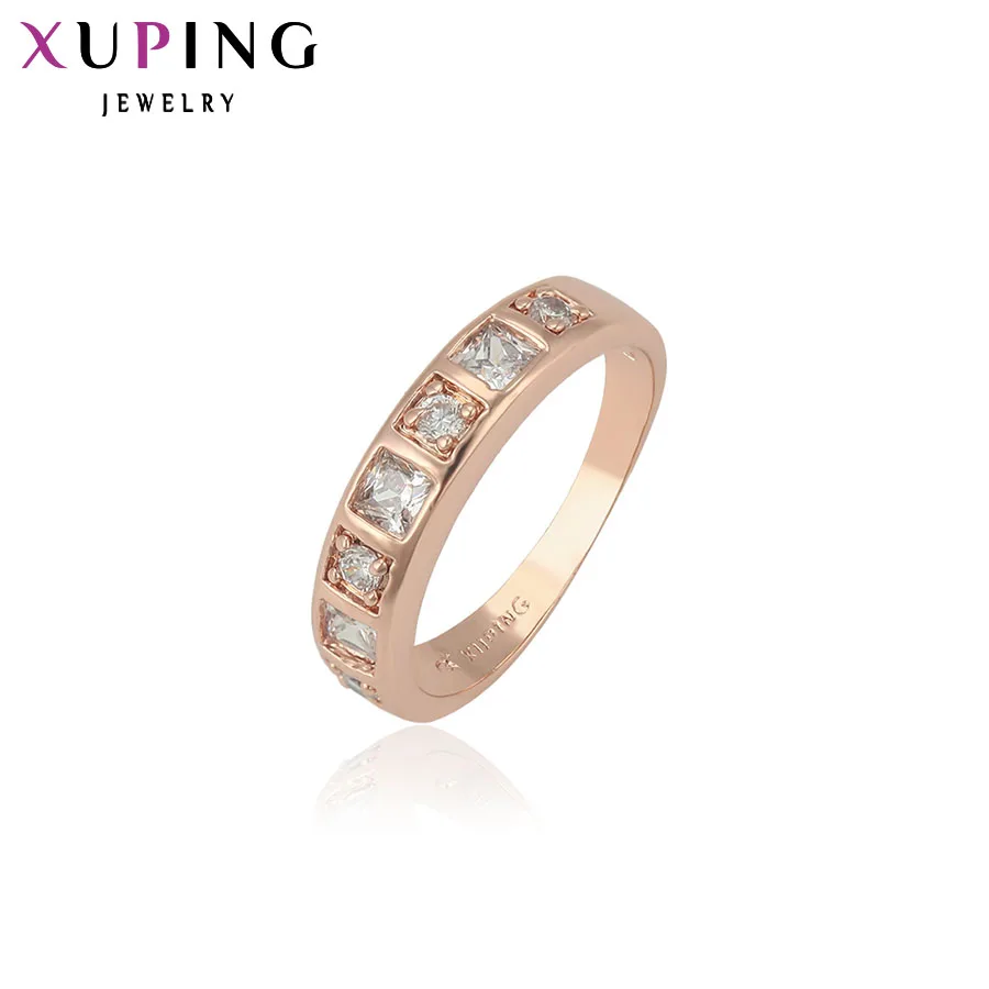 

11.11 Xuping Fashion Ring Special Design Rings for Women High Quality Gold Color Plated Jewelry Christmas Gift 13413