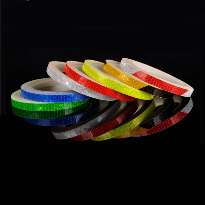 

800cm/315inch Fluorescent MTB Bike Bicycle Cycling Motorcycle Reflective Stickers Strip Decal Tape Safety Waterproof 7 Colors