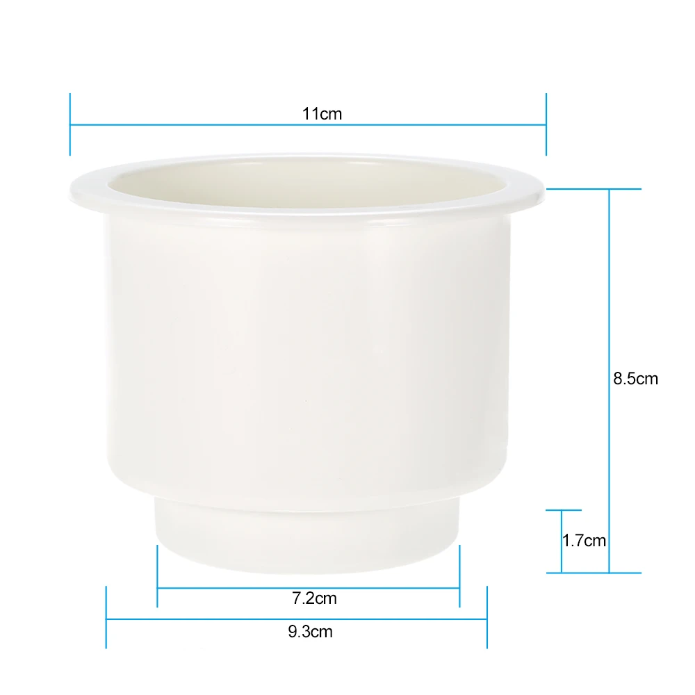 Универсальный 4 шт./компл. встраиваемый в Пластик чашка напиток может держатель для автомобилей лодка морской Универсальный