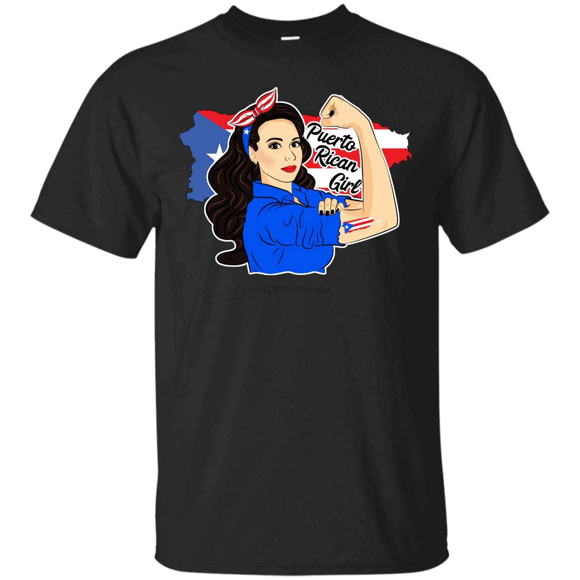 

Puerto Rican Girl Strong T-Shirt Puerto Rico Pride Boricua Mom-Women Gifts(2)