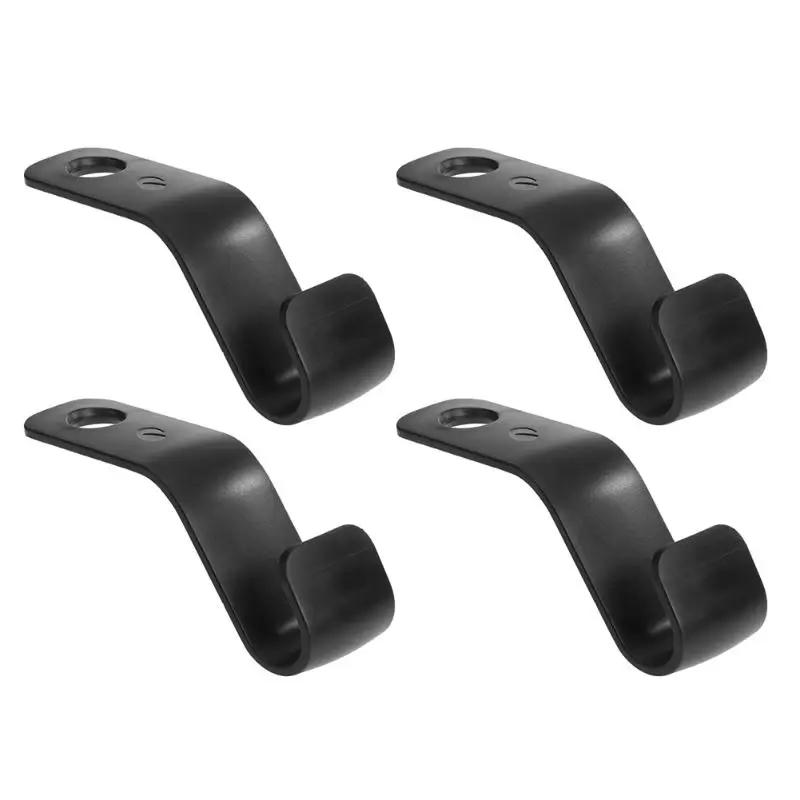 4Pcs Car Auto Fastener Clip Back Seat Headrest Hanger Organizer Holder ...