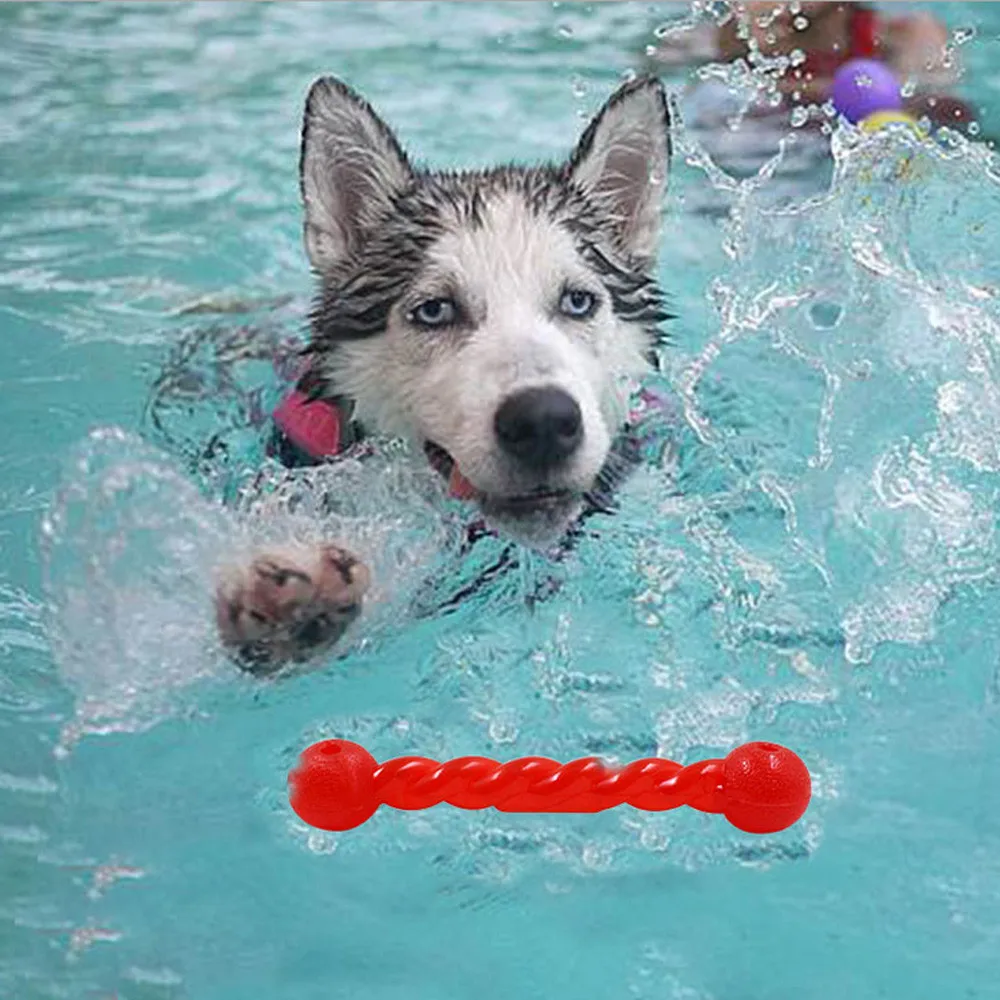 

Rubber Twist Stick Puppy Bite Resistant Toys Pet Interactive Toys for Small Large Dogs Cats Pet Molar Chew Toys #F#40NV7