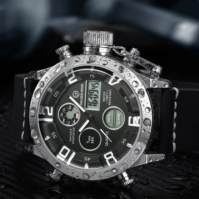 Спортивные Наручные Часы Montre Homme мужской часы Relogio masculino Мужская Лидирующий бренд