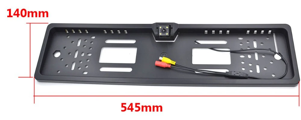 4," TFT lcd Автомобильный монитор, помощь при парковке, Европейская Рамка номерного знака, камера заднего вида, Автомобильный дисплей, монитор для авто