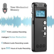 USB 96 часов воспроизведения диктофона 8 г G Аудио Звук диктофон с WAV, MP3 плеер запись