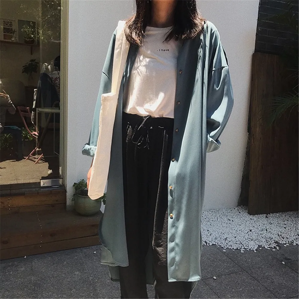 All Match Casual Long Blouse Shirt Women 2018 Autumn Women Long Sleeve Shirts Blouse High quality loose Blouse Tops (11)