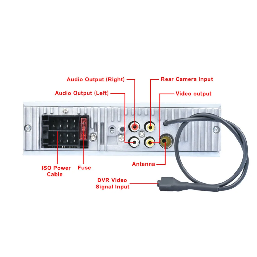 1 Din 4,1 ''TFT HD экран Автомобильный MP5 плеер Bluetooth стереонаушники 1080 P FM USB камера заднего вида рулевое колесо дистанционное управление