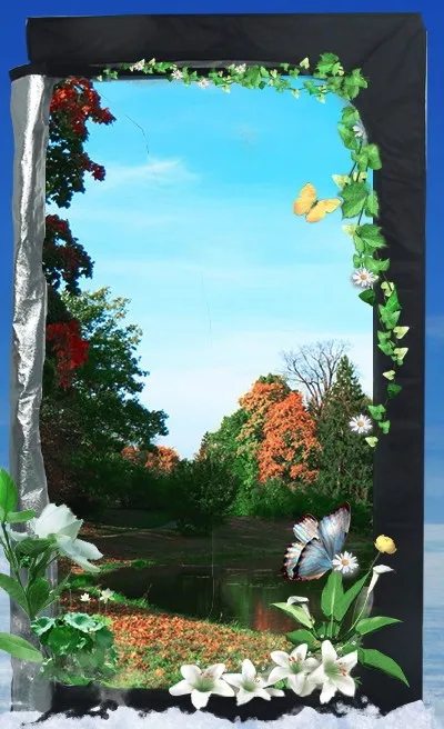 

Green Indoor Gardening Grow Tent 60*60*140CM 600D for Indoor Hydroponics Greenhouse Plants Reflective Grow Room Box Plant Growi