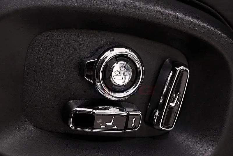 Кнопка регулировки автокресла накладка наклейка для Landrover Discovery Sport для Range Rover Sport Evoque Vogue-17 автомобильные аксессуары