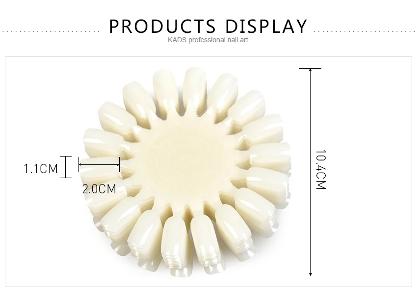 KADS, 18 цветов, 10 шт., лак для ногтей, цветной дисплей, диаграмма, натуральные, прозрачные накладные ногти, тренеры, практика, пластиковая гелевая палитра лаков для ногтей