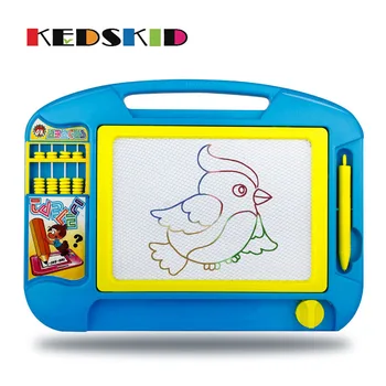 

Colorful Magnetic Drawing Board Abacus with toys Sketch Pad Doodle Writing Painting Toy For Kids Children arly Education Toys