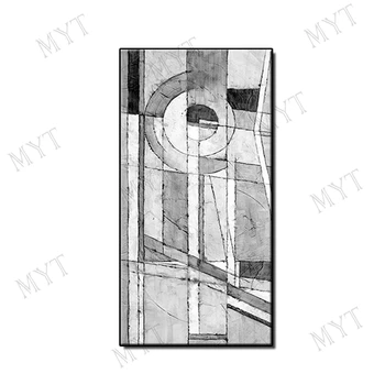 

Wholesale Hand-painted on canvas abstract Oil Painting black and white wall art pictures for Living Room home Decor no framed