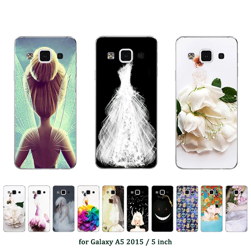 Мягкий силиконовый чехол для Samsung A5 2015 с принтом в виде брака Galaxy A500 A500F A500H