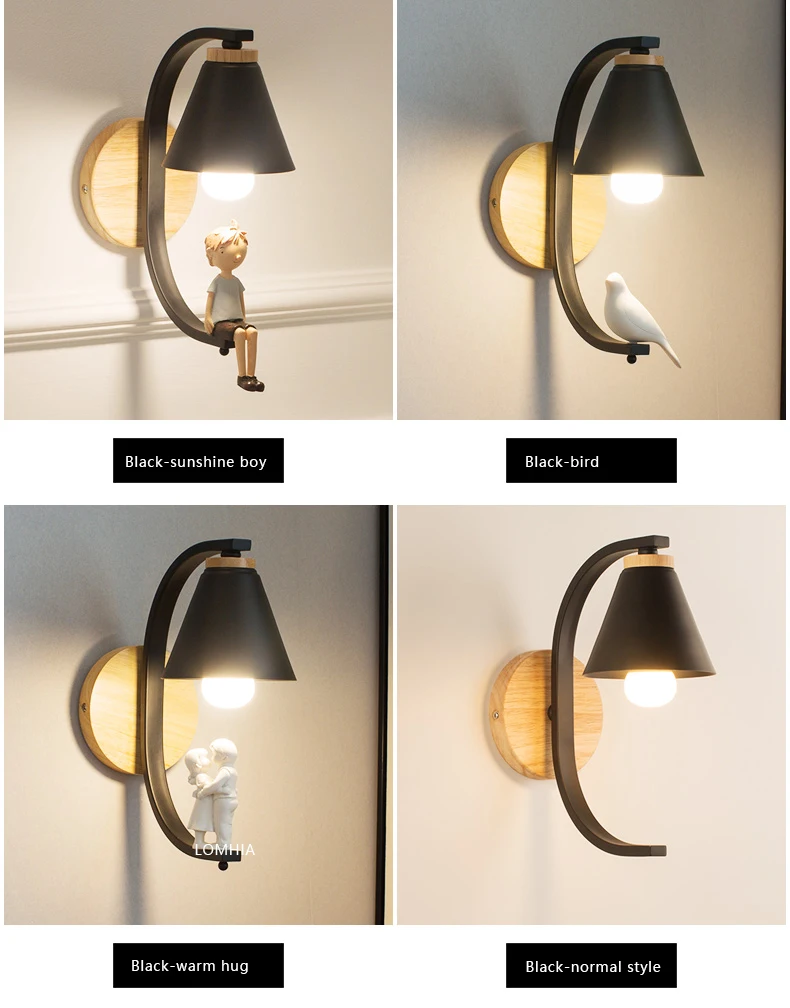 Modern LED Wall Lamps indoor bedside wall lighting Minimalist art Sconce15