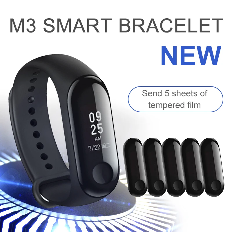 m3 plus 0.96 inch smart bracelet