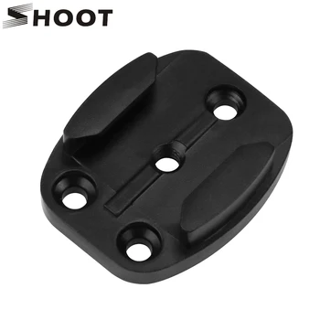 

SHOOT Aluminum Alloy Flat Surface Mount for GoPro Hero 6 5 7 Session Xiaomi Yi 4K Sjcam m20 Eken Mount Go Pro Hero 6 5 Accessory