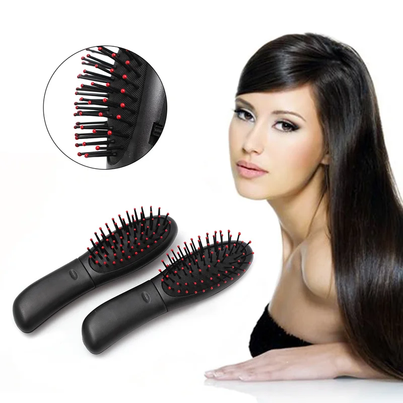 

New Mini Vibration Airbag Massage Comb Plastic Double Head Head Meridian Electric Massage Comb Scalp Circulation Massage Comb