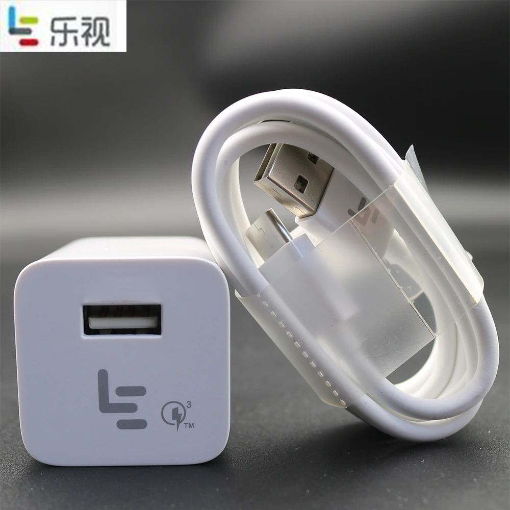 

Original LEECO LETV QC3.0 USB Fast Charger Adapter 3.6-8V/3A 12V/2A,1M TYPE-C SYNC Data Cable For LE 2/2 Max/2 Pro/3/3S/3 Pro