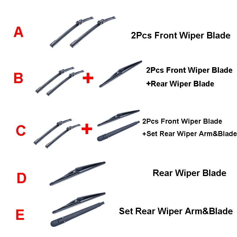 Щетки стеклоочистителя для Citroen C5 (начиная с 2008 года) 28 + 22 дюйма|wiper blade|windshield wiperwiper