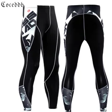 Мужские компрессионные брюки Jogger занятия фитнесом компресионная одежда в обтяжку для бодибилдинга длинные брюки