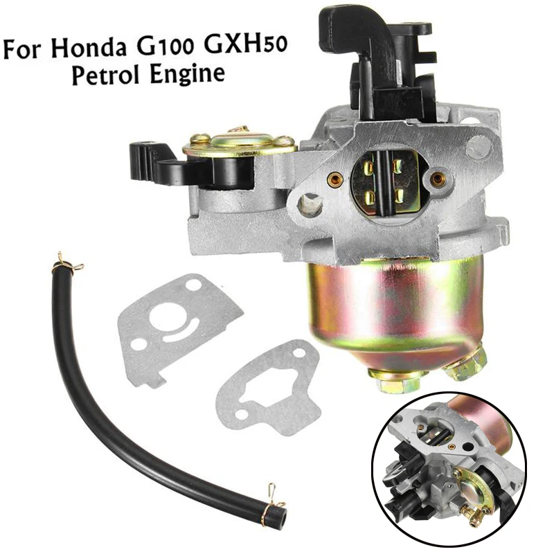 For Honda G100 GXH50 Carburetor Petrol Spare 4-Stroke Cement Mixer Replacement