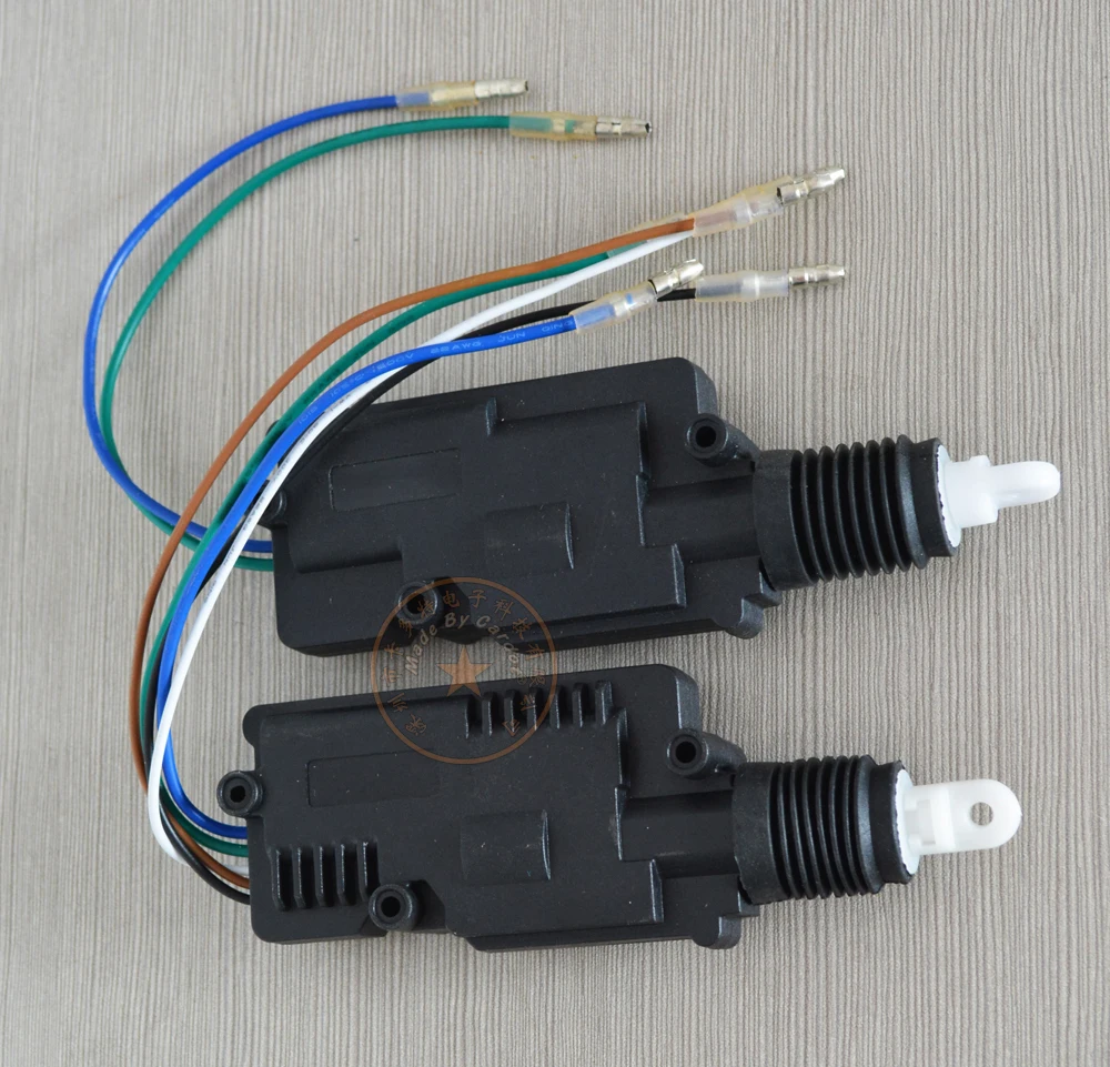 NEW heavy duty car central lock motor waterproof central door actuator 360 degree rotation low noise design big pulling force-in Burglar Alarm from ...