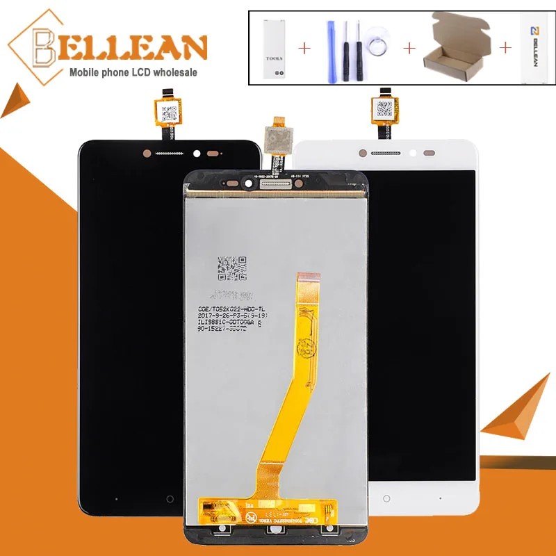 

Catteny For BQ 5204 Lcd Display With Touch Screen Digitizer Assembly BQS5204 Display Mobile Phone Replacement With Tools