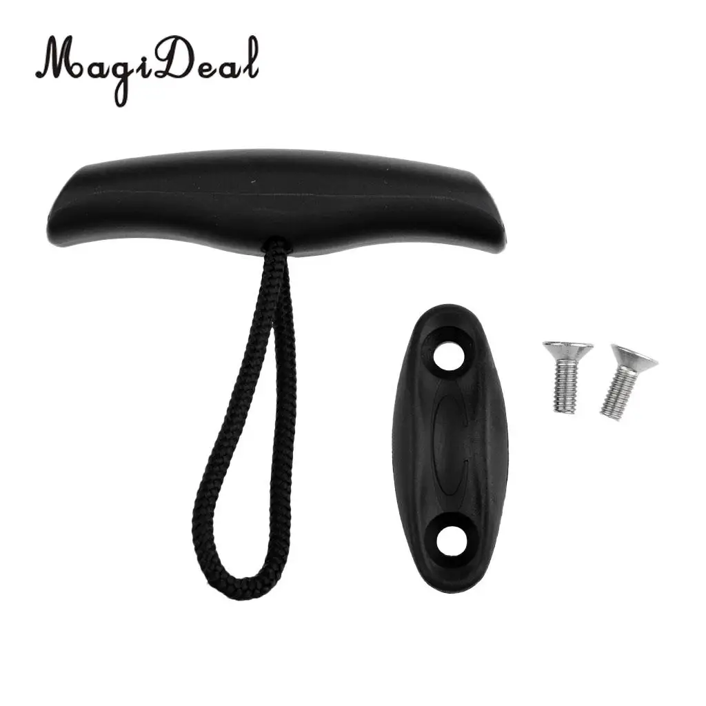 MagiDeal 10cm Durable Nylon Universal Canoe Kayak Inflatable Boat Toggle Carry Handle Pull Handle Grip w/ Cord Rope Replacement