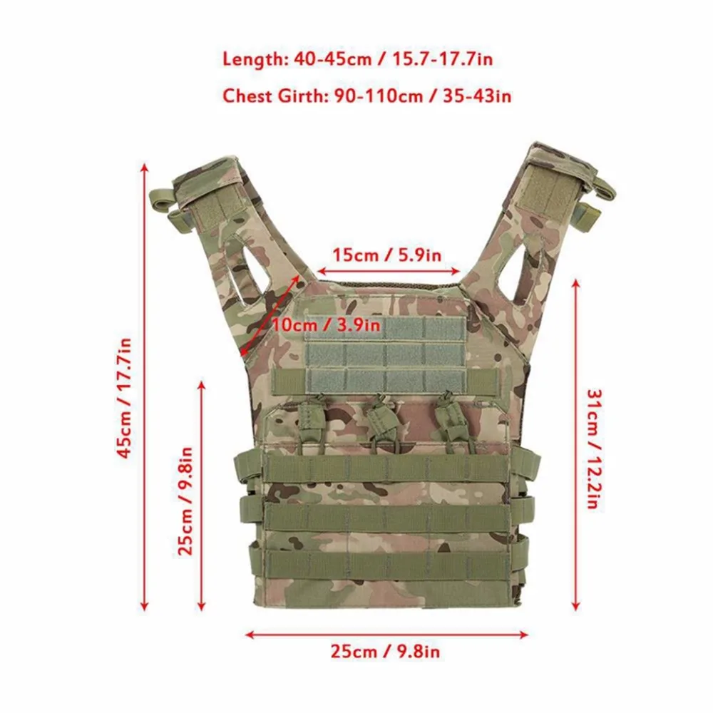 Охотничьи Тактические аксессуары, бронежилет J P C пластина, жилет, Мультикам, патроны, журнал, страйкбол, тактический жилет