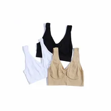 Трендовое весеннее сексуальное нижнее белье для активного отдыха фитнес-Йога Спорт Бюстгальтер Для Бега Спортзала мягкий провод для женщин хорошее качество 3 шт./компл