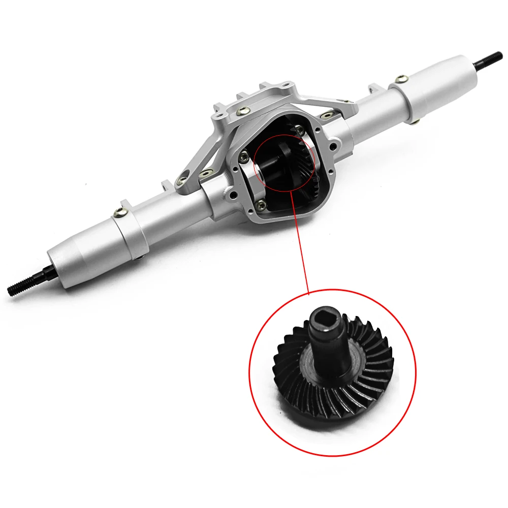 3 цвета все металлические Титан Цвет 1/10 кроулер гоночный автомобиль для обновления Высокое качество передний мост для осевой SCX-10 1: 10 RC автомобиль