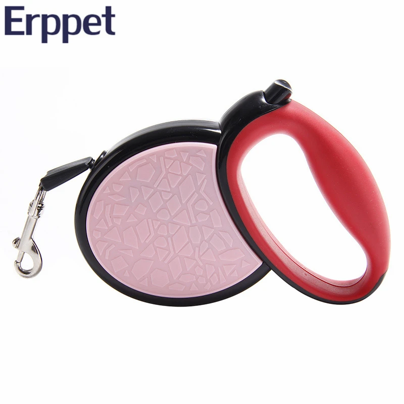 ERPPET Dog Automatic Retractable Leashes 3M 5M Pet Small Medium Adjustable Dogs Leashes Outdoor Walking Running Traction Rope