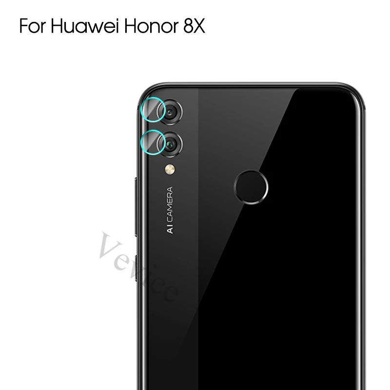 2 в 1, противоударное закаленное стекло для huawei Honor 8X, защитные пленки для экрана и линзы для камеры, стекло для Honor 8X, пленка для полной защиты