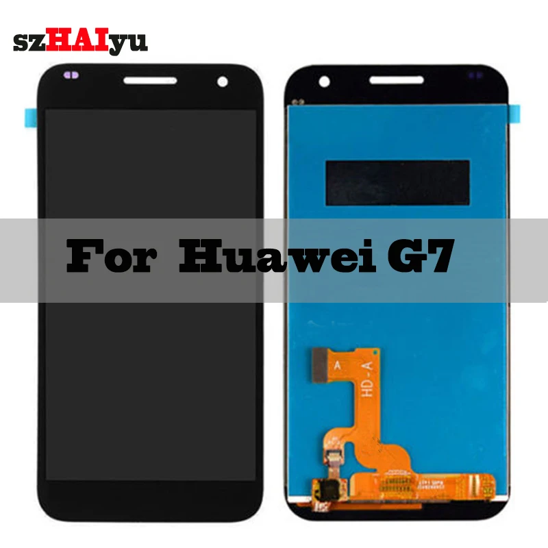 

SZMUGUA 1280x720 5.5'' LCD For Huawei Ascend G7 LCD Display Touch Screen Digitizer Panel Replacement Parts Assembly Tools