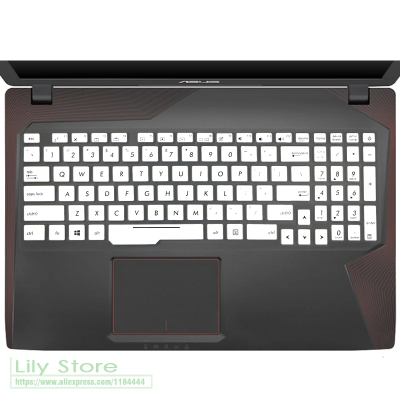 Защитная крышка для клавиатуры ноутбука Asus ROG Strix FZ53V GL553VW GL553V ZX53V FX553VD FX553VE FX553 FX53VD 15