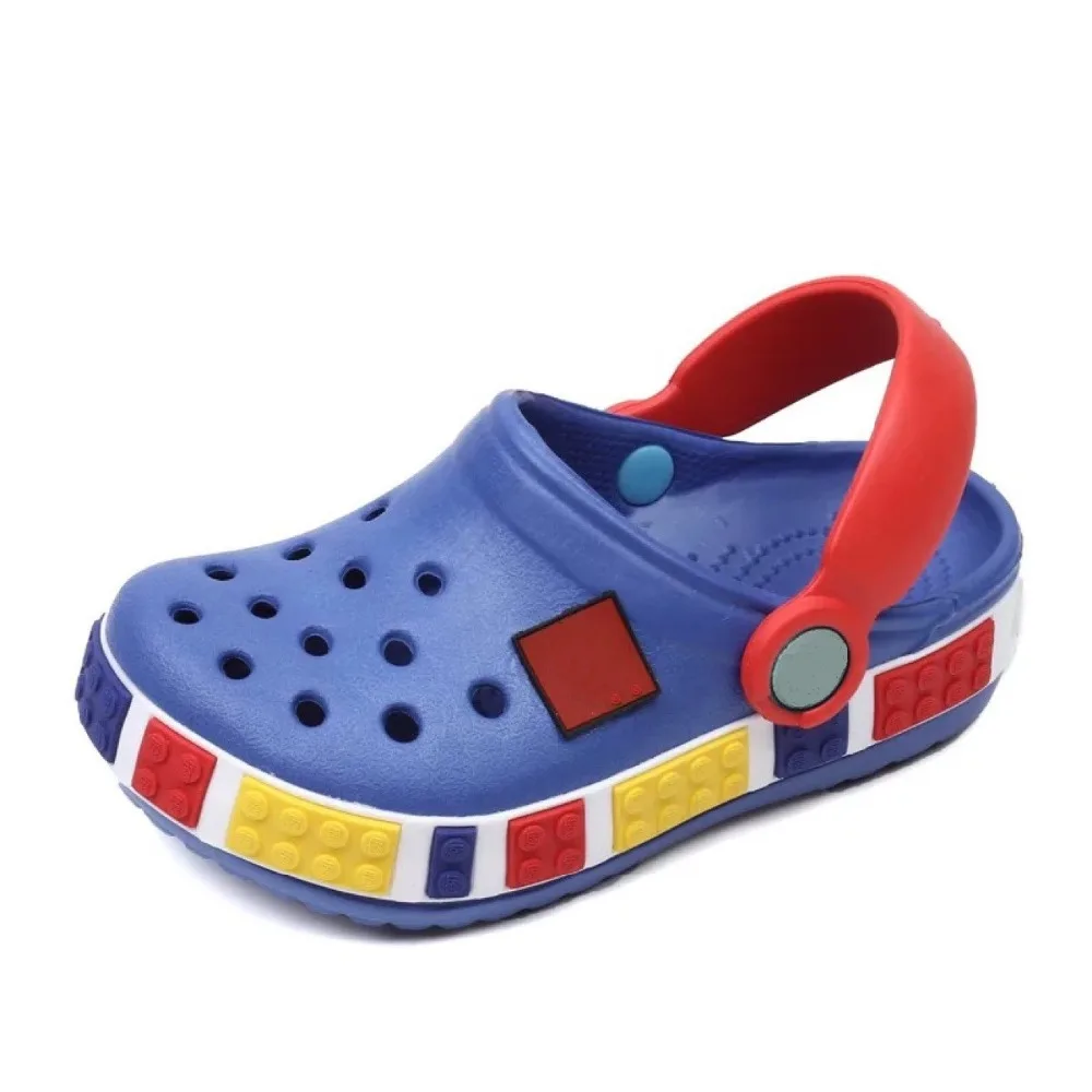 2019 Summer Toddler Boy Girls Beach Slippers Children Sandals 3D Cartoon Cave Kids Shoes EVA Resistance Breathable Antislip Baby